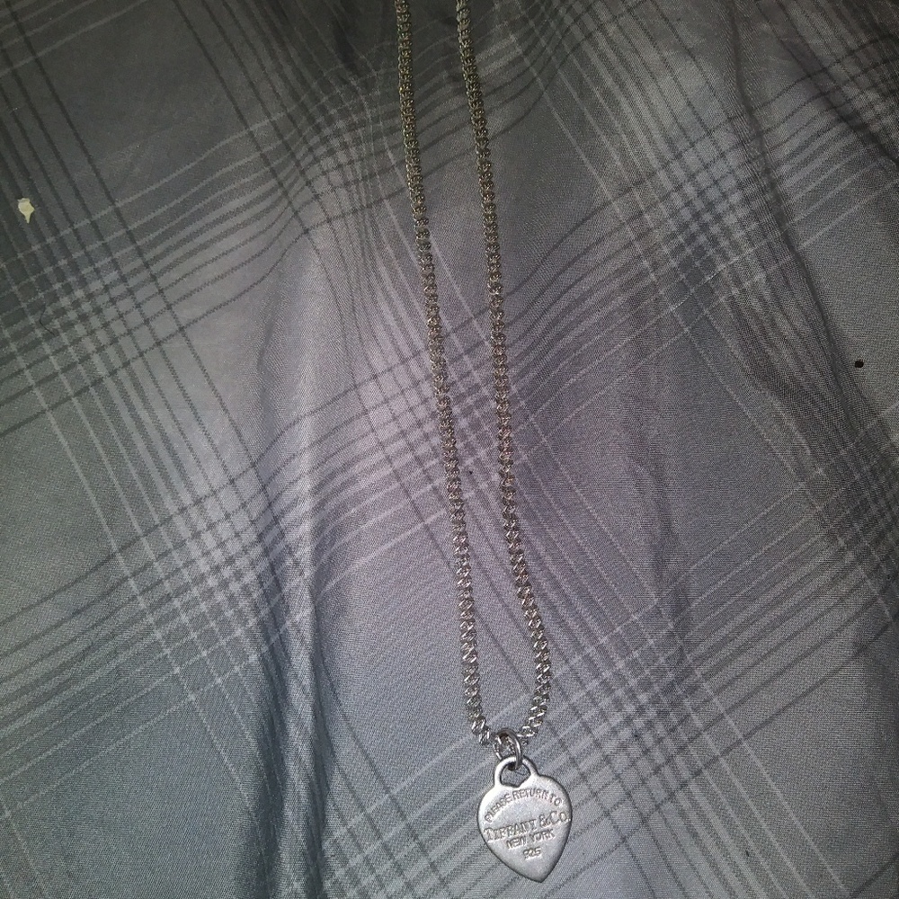 Sterling silver tiffany.co necklace